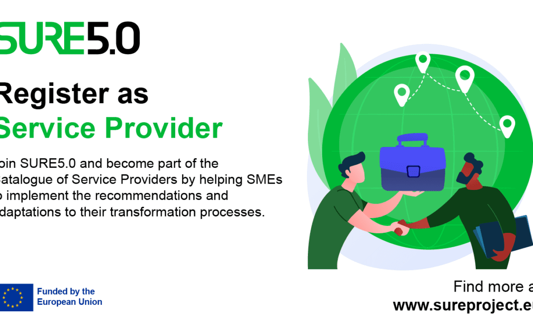 Helping SMEs advance their digital transformation: The SURE5.0 Catalogue of Service Providers is now live