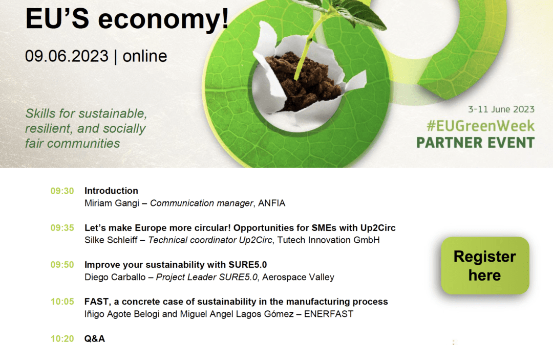 Join the ‘Let’s GREEN EU’s Economy!’ Webinar and Drive Sustainability in SMEs