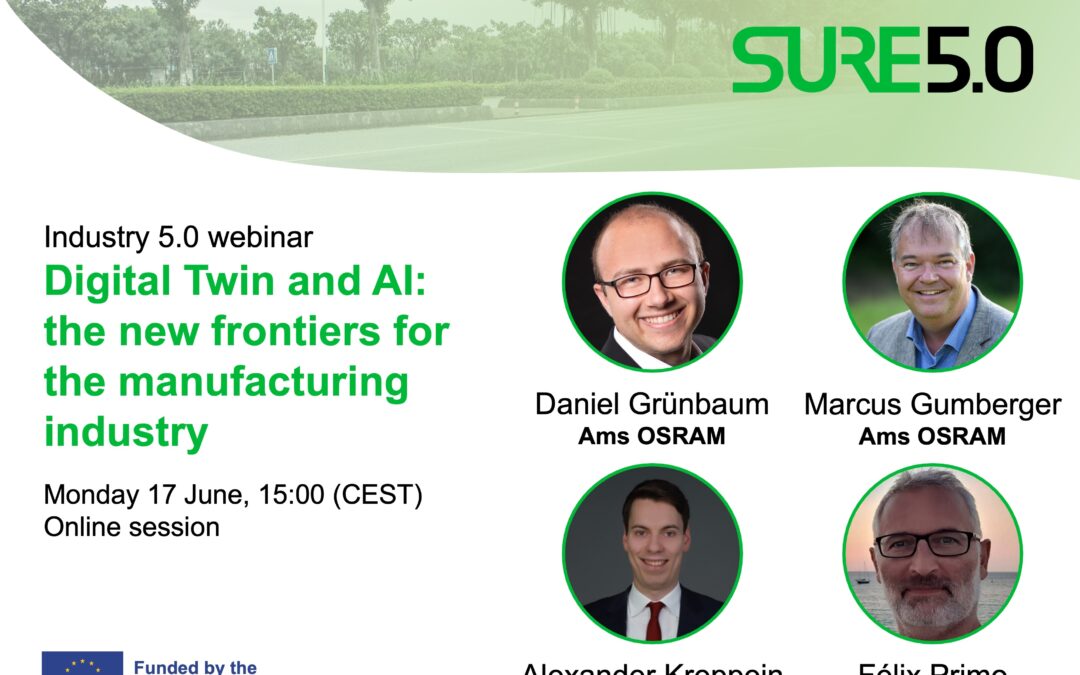Discovering the future of manufacturing in the new webinar about Digital Twin and AI
